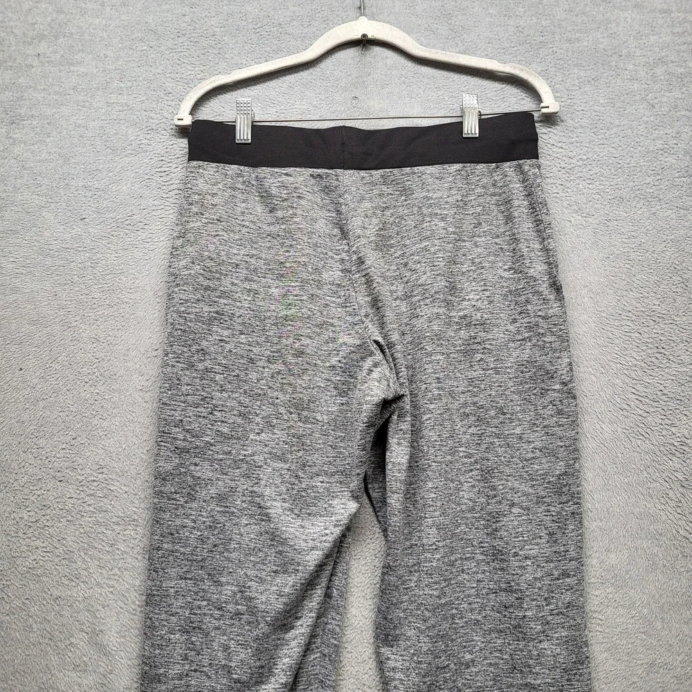 Los Angeles Lakers Women Activewear Pants L Gray Logo Embroidery‎ Antigua Jogger